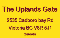 The Uplands Gate 2535 Cadboro Bay V8R 5J1